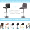 Bifaunvogel Bar Stool Cover with Back Waterproof Set of 2