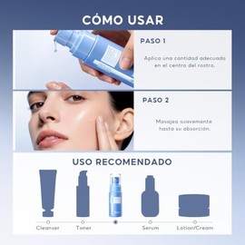 8D ÁCIDO HIALURÓNICO PÉPTIDOS SÉRUM HIDRATANTE REAFIRMANTE 40 ml – Hidratación, Piel de cristal, Alivio del enrojecimiento, Reparación de la barrera c