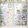CHIHOLEN Easter Window Stickers,9 Sheets Easter Window Decoration,Double Sides Easter