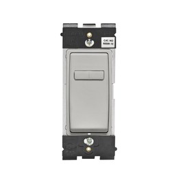 Leviton Renu RE00R-PG Coordinating Dimmer Remote for 3-Way or Multi-Location Control, for use with REI06 (Pebble Grey)