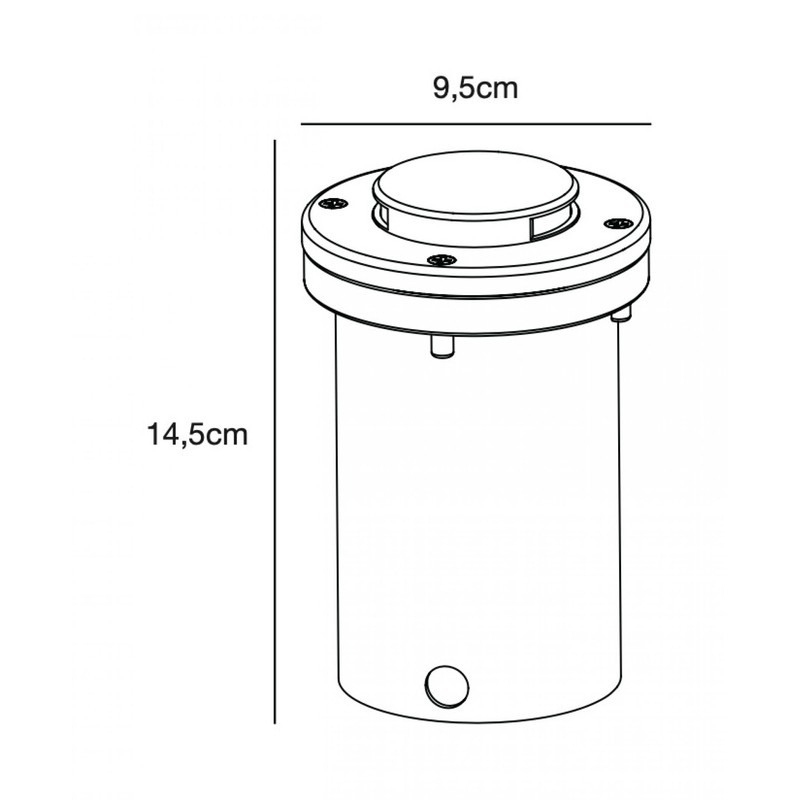 Nordlux Tilos Effect 1 Kit Outdoor Ground Recessed Light