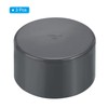 PATIKIL 90mm UPVC Pipe End Cap Fitting, 3 Pack Furniture
