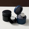 Oirlv Luxury Leather Watch Travel Case Single Watch Case with