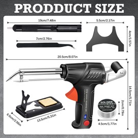 External Heated Industrial Welding Machine, Laser Welding Tools, Welding Gun, Multifunctional Soldering Gun Set, Hand Welding Machine with Wire Feed, Laser Welding Machine for Metal Tin