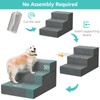 YENING Large Dog Stairs for High Beds - Extra Wide