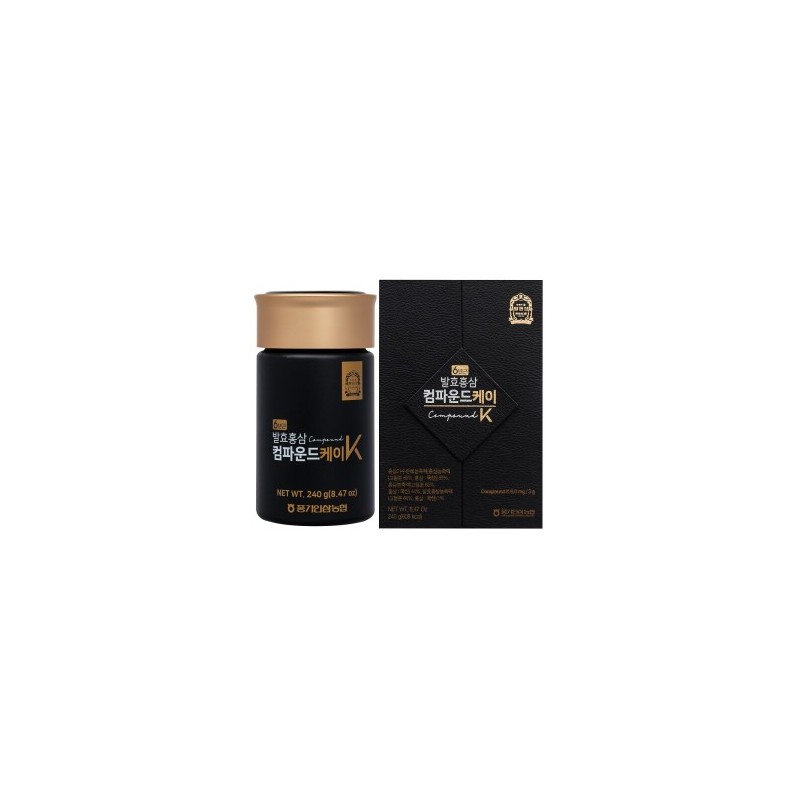 Hwangpungjeong Punggi Ginseng Nonghyup Fermented Red Ginseng Compound K 240g