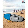 Abahub Premium 7'6 x 24 Surfboard Travel Bag, Foam Padded