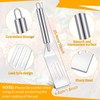 3 Pieces Small Spatula Mini Brownie Serving Spatula Narrow Thin