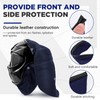 Jecery 2 Pcs Welding Helmet Cover and Helmet Bib Set,