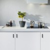Ravinte 20 Pack Black Cabinet Pulls 2-1/2 Inch Square Kitchen