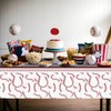 BOXOB 4pcs Baseball Tablecloths, 107.87x53.94in Rectangular Sport Theme Table Cover