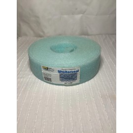 Shelterseal SEI Shelterseal 3 1/2 in x 50 ft Ridged Sill Plate Gasket Blue, Shelter Seal