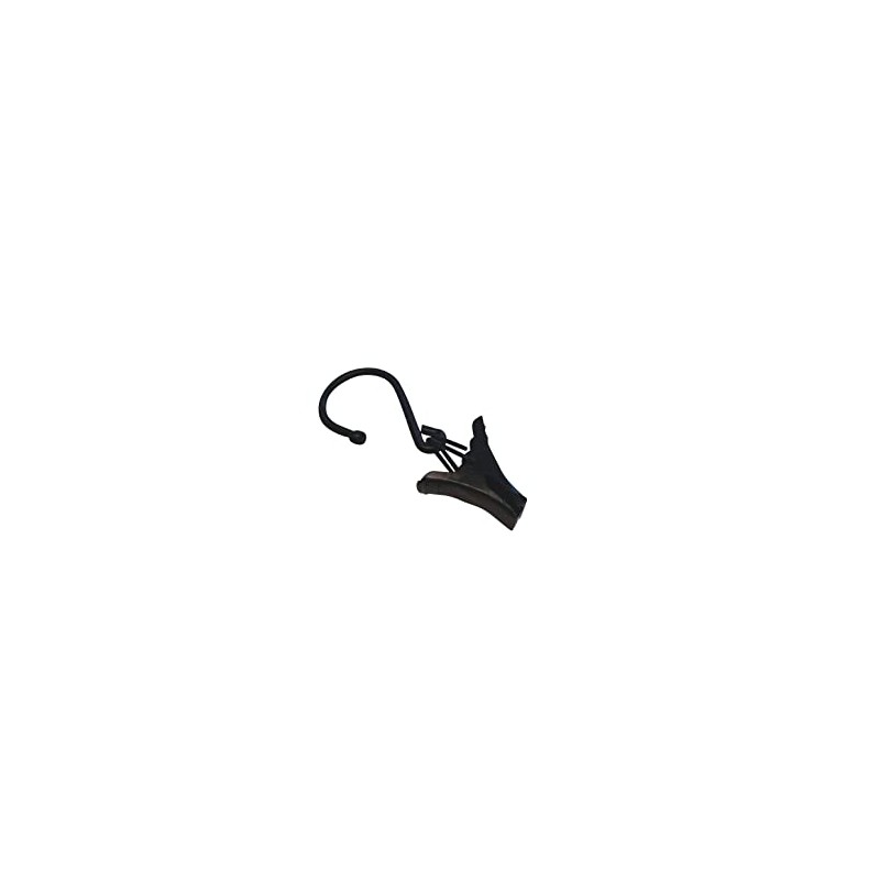 Gardinia Rope Clips for Rope Tensioning Fittings, for Hanging Curtains
