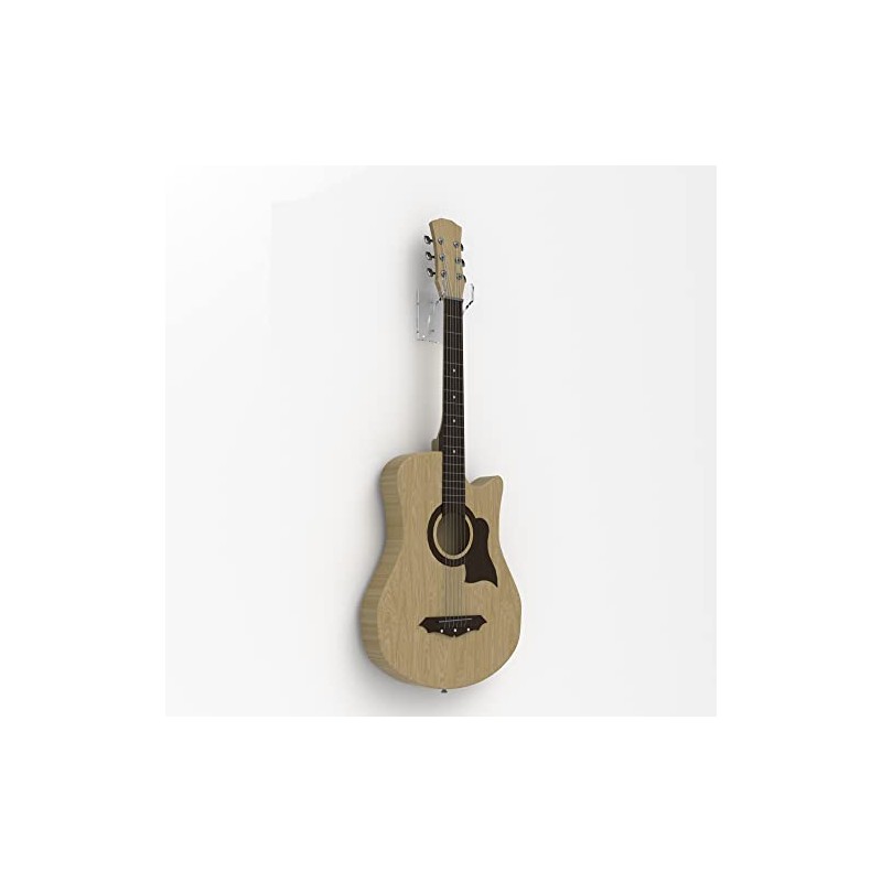 Premium Guitar Wall Hanger/Bracket/Universal Fit/Perspex Guitar Holder/PA-13 (Clear)