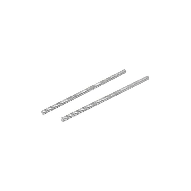 sourcing map 304 Stainless Steel Full Threaded Rod Studs Fixings
