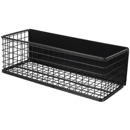 Cabilock Magnetic Spice Rack for Refrigerator:Magnetic Storage Basket Spice Rack Organizer Moveable Magnetic Shelf Fridge Organizer for Kitchen Organization and Storage