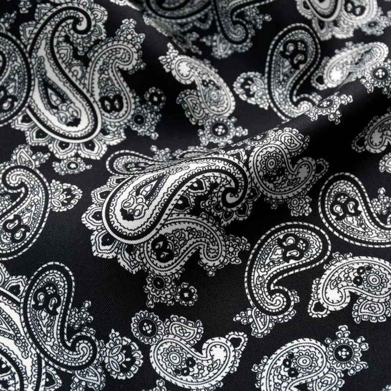 Prettystern Unisex Hand Rolled Silk Scarf for Men and Women