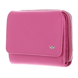 Golden Head Madrid RFID Protect Zipped Billfold Coin Wallet Fuchsia, fuchsia, Fashionable