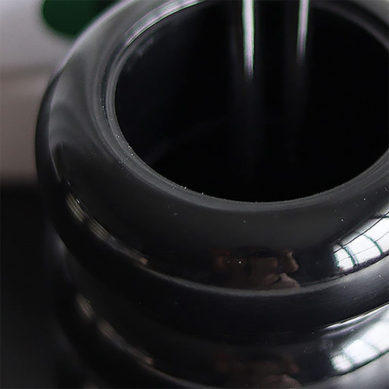 Hiraith Qtip Holder Nordic Style Desktop Dispenser Dustproof Storage Container