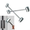 Hinge Gap Adjustment Wrench, Door Hinge Repair Tool, 8-25mm, Door
