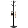 Gendezone Metal Coat Rack Stand with Natural Marble Base, Coat