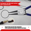 GOLD DEER Lock Ring Pliers 11" Retaining Ring Pliers Lock
