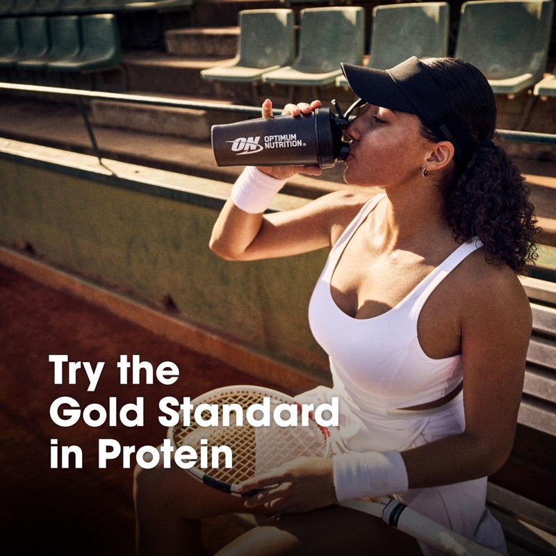 Optimum Nutrition Gold Standard 100% Whey Protein Powder, Double Rich