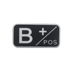 Ysmzzmsy 1 parche tipo sangre de PVC, parche moral divertido, táctico, militar, muy adecuado para tu equipo militar táctico, mochila, sombrero, chaleco (2 x 1 pulgada) (tipo B+ 3)