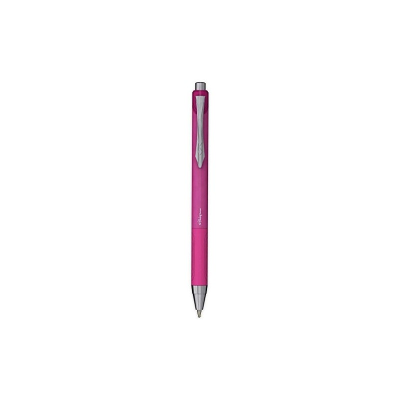 Platignum Tixx Pink Ink Ball Point Pen, Pink, Pack of