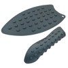 Moicstiy 2 Pcs Silicone Iron Rest Pads Mat Iron Hot