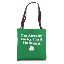 I'm Already Lucky I'm A Halmoni Shamrock Korean Grandma Tote Bag