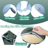 foiesfiuh Neck Pillow Cover – Cooling Ice Silk Travel Pillowcase