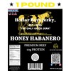 Hollar Boys Snacks Honey Habanero Beef Jerky One Pound Resealable
