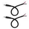 GINTOOYUN DC Power Pigtails 2 Pack DC 5.5mm x 2.5mm