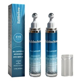 2pcs Crema De Ojos Con Cafeína Para Antienvejecimiento                                                                                                