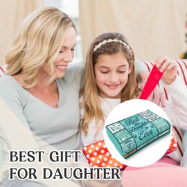 Einanmut Daughter Gifts, Daughter Birthday Gifts, Blanket Gifts 60''*50'', Graduation/18th Birthday Gifts for Daughter, Daughter Gifts from Mum, Birthday Gifts for Daughter Adult