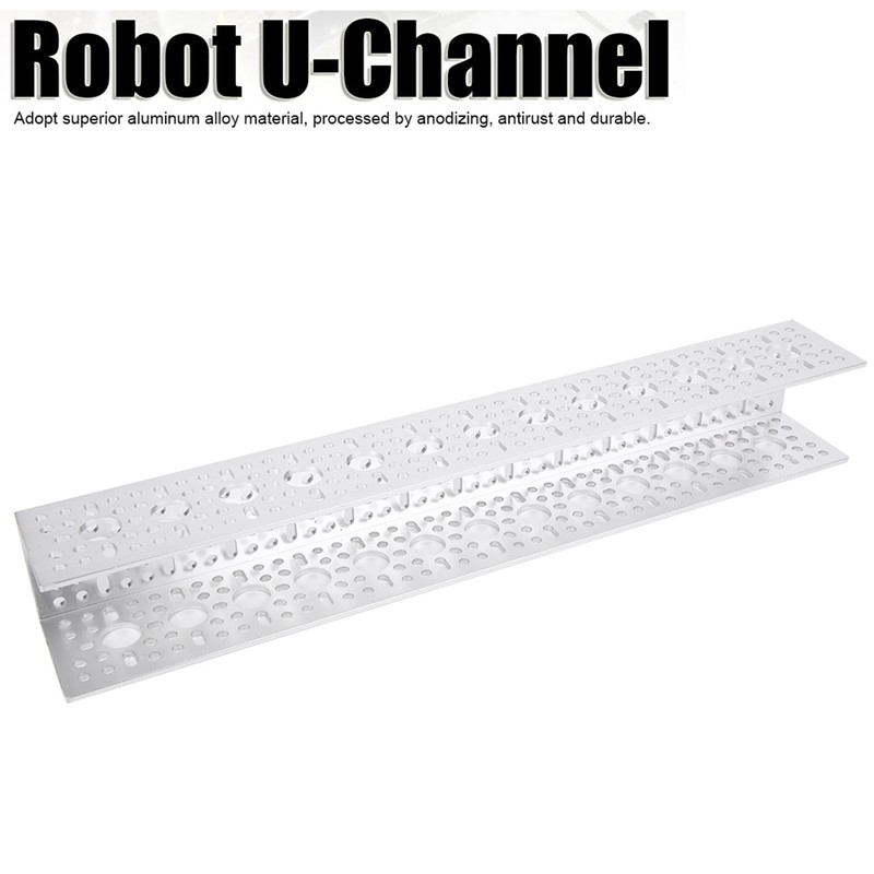 48x48mm U Profiles Channel 13 Holes Fit for Gobilda/TETRIX/FTC/FRC/FIRST/WRO 3120‑0013‑0336