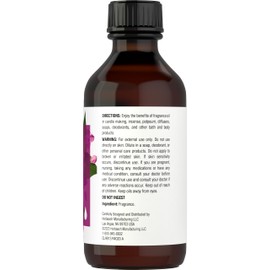 Horbäach Lilac Fragrance Oil | 4 fl oz (118 mL) | Premium Grade | for Diffusers, Candle and Soap Making, DIY Projects & More