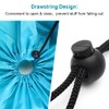 Romon Laundry Bag Travel Dirty Laundry Hamper with Drawstring Closure,