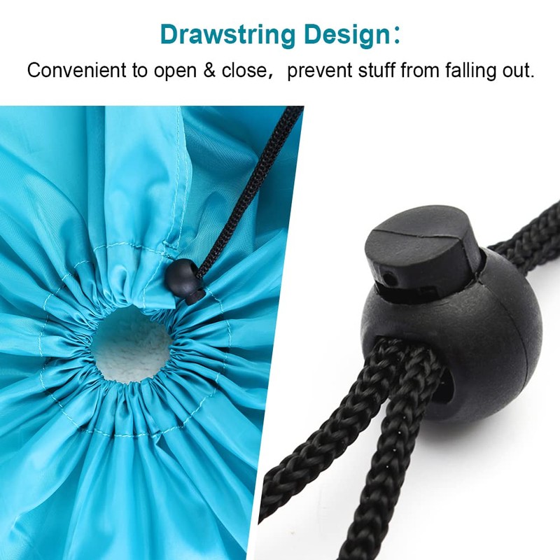 Romon Laundry Bag Travel Dirty Laundry Hamper with Drawstring Closure,