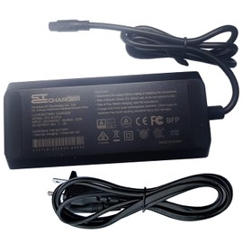 eeTao 3-Prong 48V AC/DC Adapter Replacement Charger Compatible with Super73 Z1 ZX ZG R RX Series Electric Motorbike Bike Power Supply Cord Cable Charger