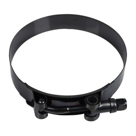 Kyostar 3.75" T-Bolt Hose Clamp Adjustable Stainless Steel Clamp Black (Electrophoresis) Diameter Ranger for 3.75 inch（97mm-105mm)