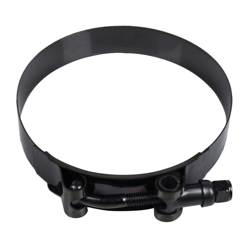 Kyostar 3.75" T-Bolt Hose Clamp Adjustable Stainless Steel Clamp Black