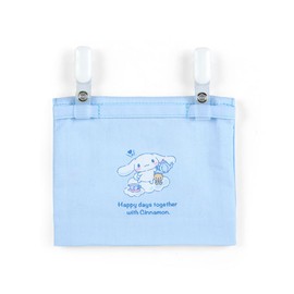 Sanrio 989606 Cinnamoroll Pocket Pouch, Cinnamoroll, 4.3 x 5.5 x 1.2 inches (11 x 14 x 3 cm), Pocket Pouch, Character 989606