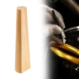 Qianly Wood Bracelet Mandrel Bangle Shaper Rod Jewelry Making Forming Tool for Jewelry Lovers, Bracelet Mandrel