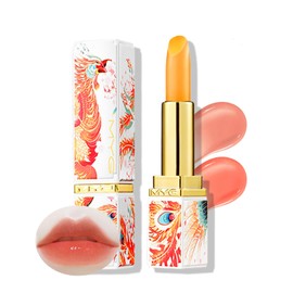Lynlyulinger Warm Color Changing Lips, Velvet Texture, Plant Ingredients, Long Time Moisturizing, Non-Drying, Blood Tone, Non-Stick, Lip Care, Color Balm