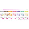 Wave Stretch Ring, Genuine Product, Soft Type, Elastomer (Unisex), Melon,