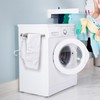 Wowfill Kitchen Paper Holder Magnet Stainless Steel Towel Bar Folding