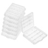 hrsyyl 6pcs AAA Battery Storage Case Holder Box AA Battery