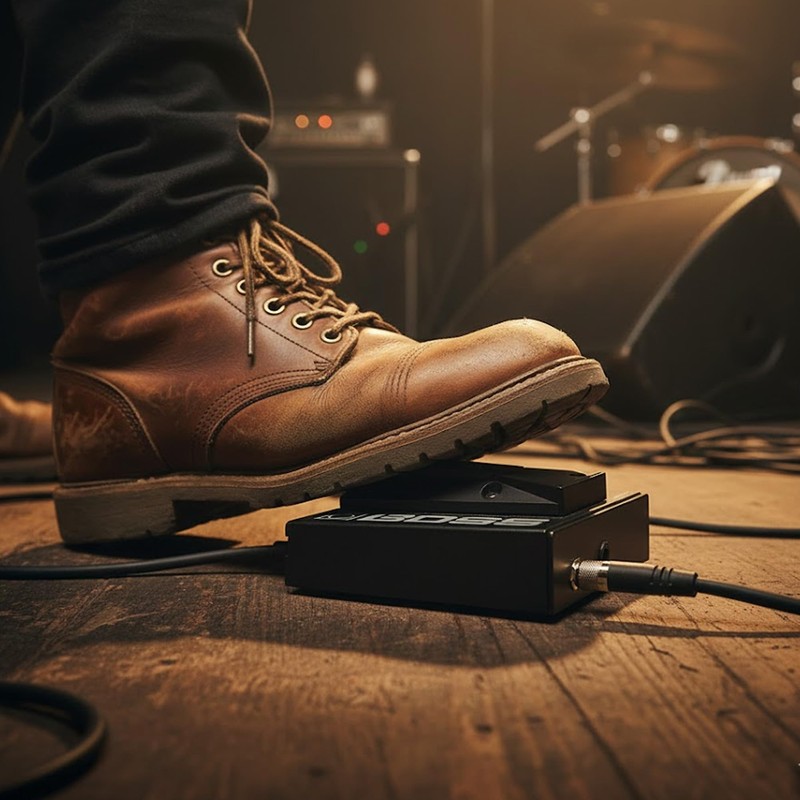 Boss FS-5U Footswitch Bundle with Picks and Austin Bazaar Polishing